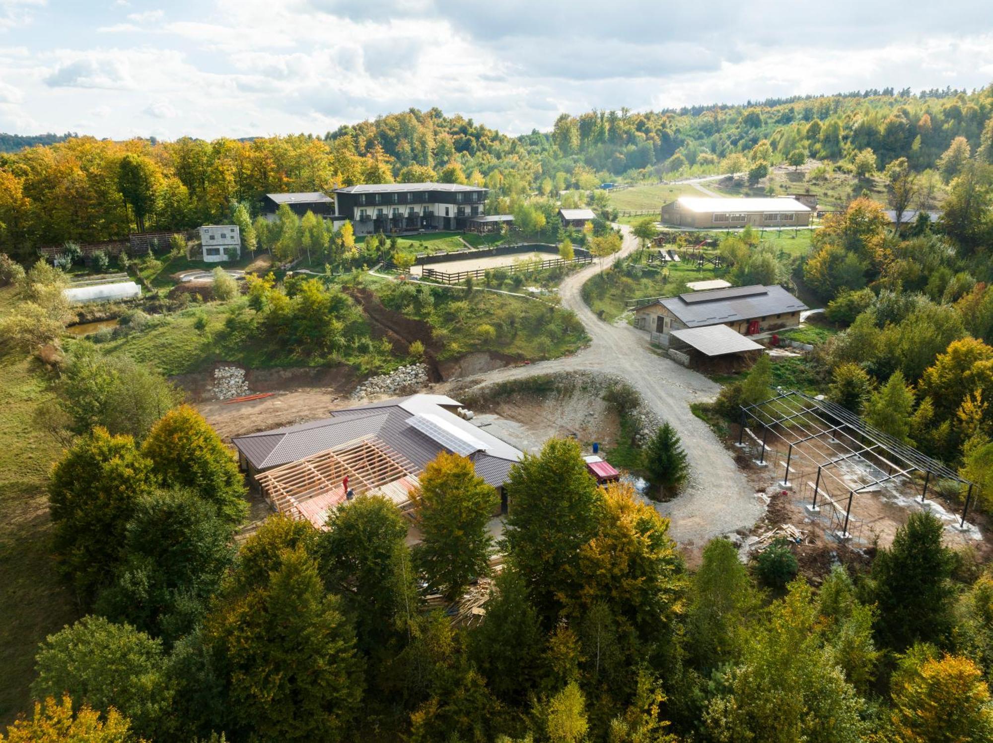 Potcoava Mountain Hideaway Hotel Runcu  Eksteriør billede